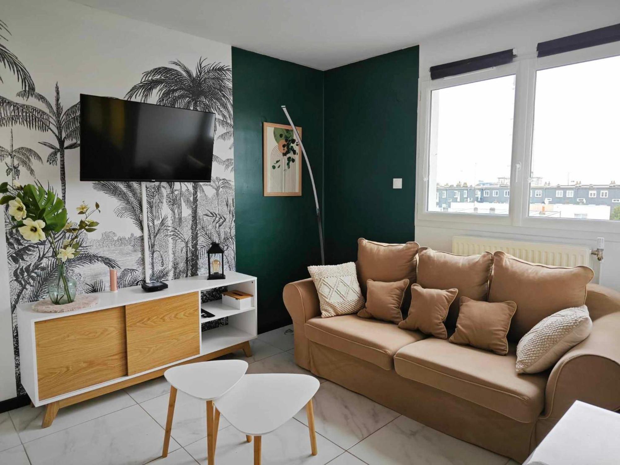Calais Plage-Gare Appartement Elegant Tout Equipe Екстер'єр фото
